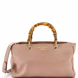 Gucci Medium Bamboo Shopper Tote Leather